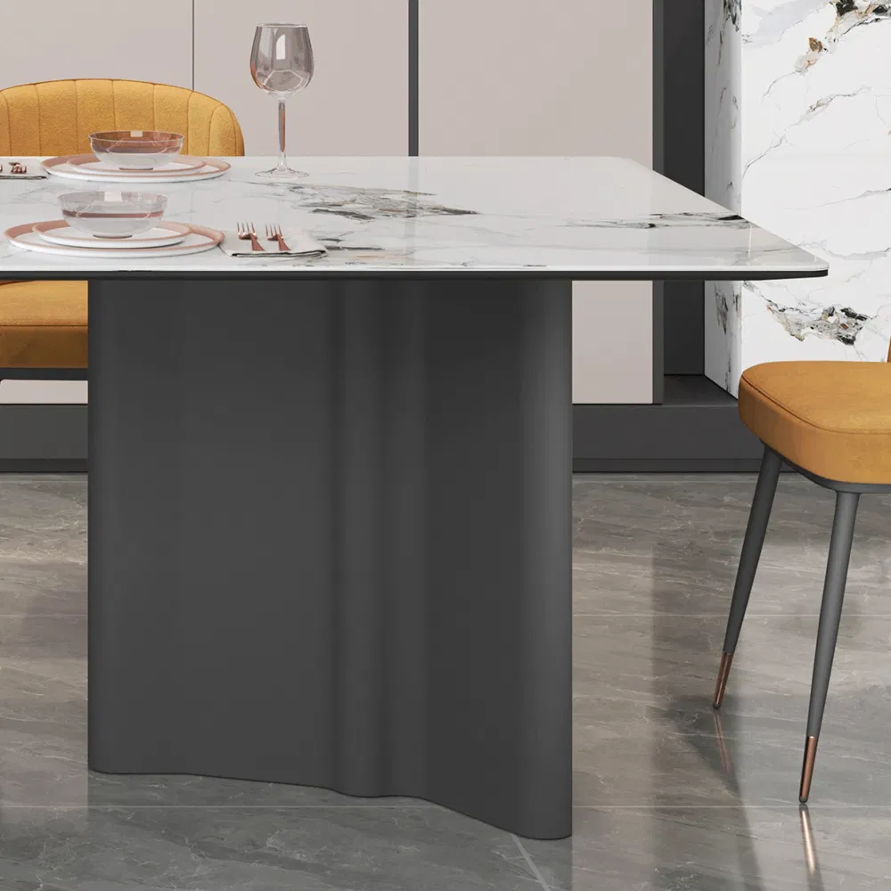 2026 Wholesale Living Room Home Furniture Coffee Sintered Stone Dining Table Set