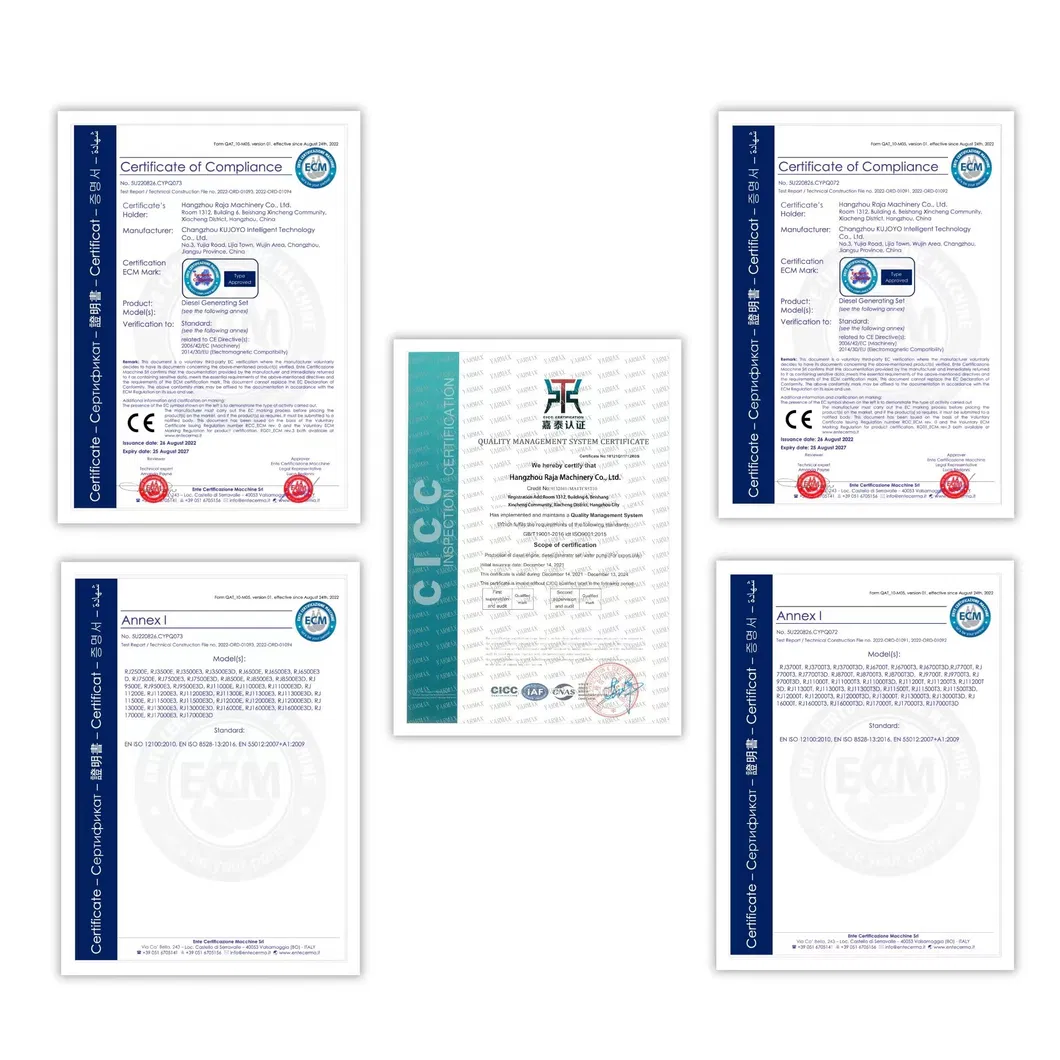 Product Certifications