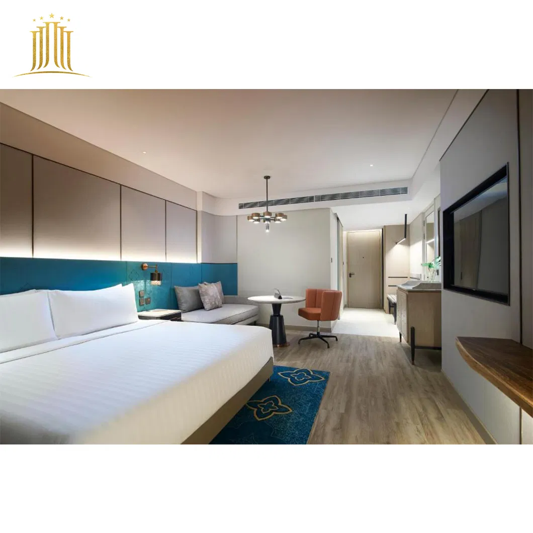 Contract Custom Made Luxury Modern 5 Star Bedroom Set Bangkok Project Hotel Room Furniture Manufacturer