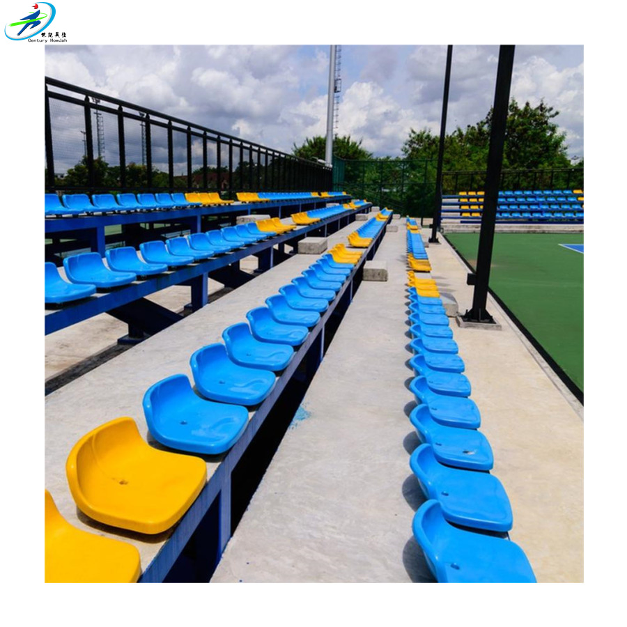 Anti-Aging Factory Price Ergonomic Design Non-Toxic PP Eco-Friendly Anti-UV Stadium Grandstand Seating Fixed Seating