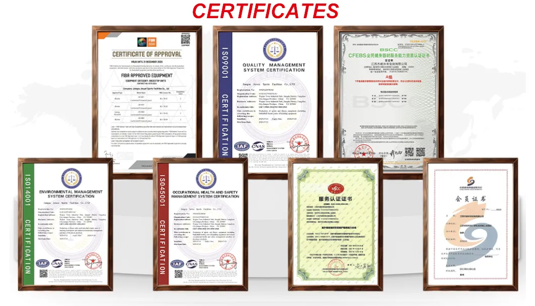 Certifications