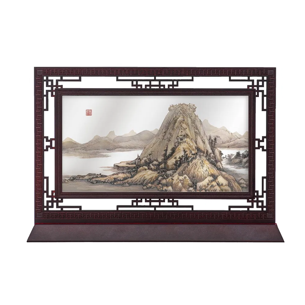 Intricate Detailing 490X245 Size Metal Au Material Photo Crafts Ornament