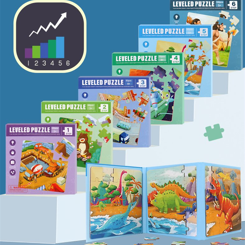 2022 New Design New Arrival Educational Magnetic Jigsaw Puzzle for 3+ Kids