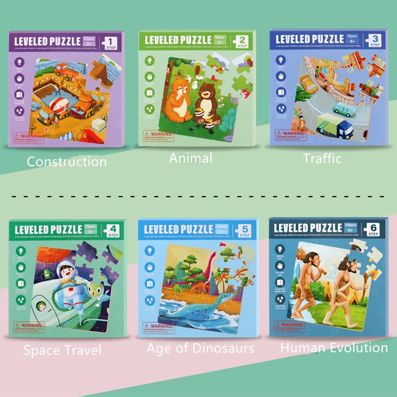 2022 New Design New Arrival Educational Magnetic Jigsaw Puzzle for 3+ Kids