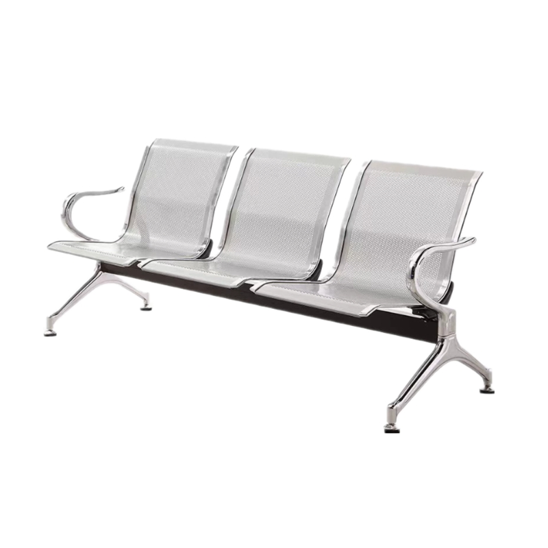 Airport Metal Steel Public Outdoor Seating Garden Waiting Chair