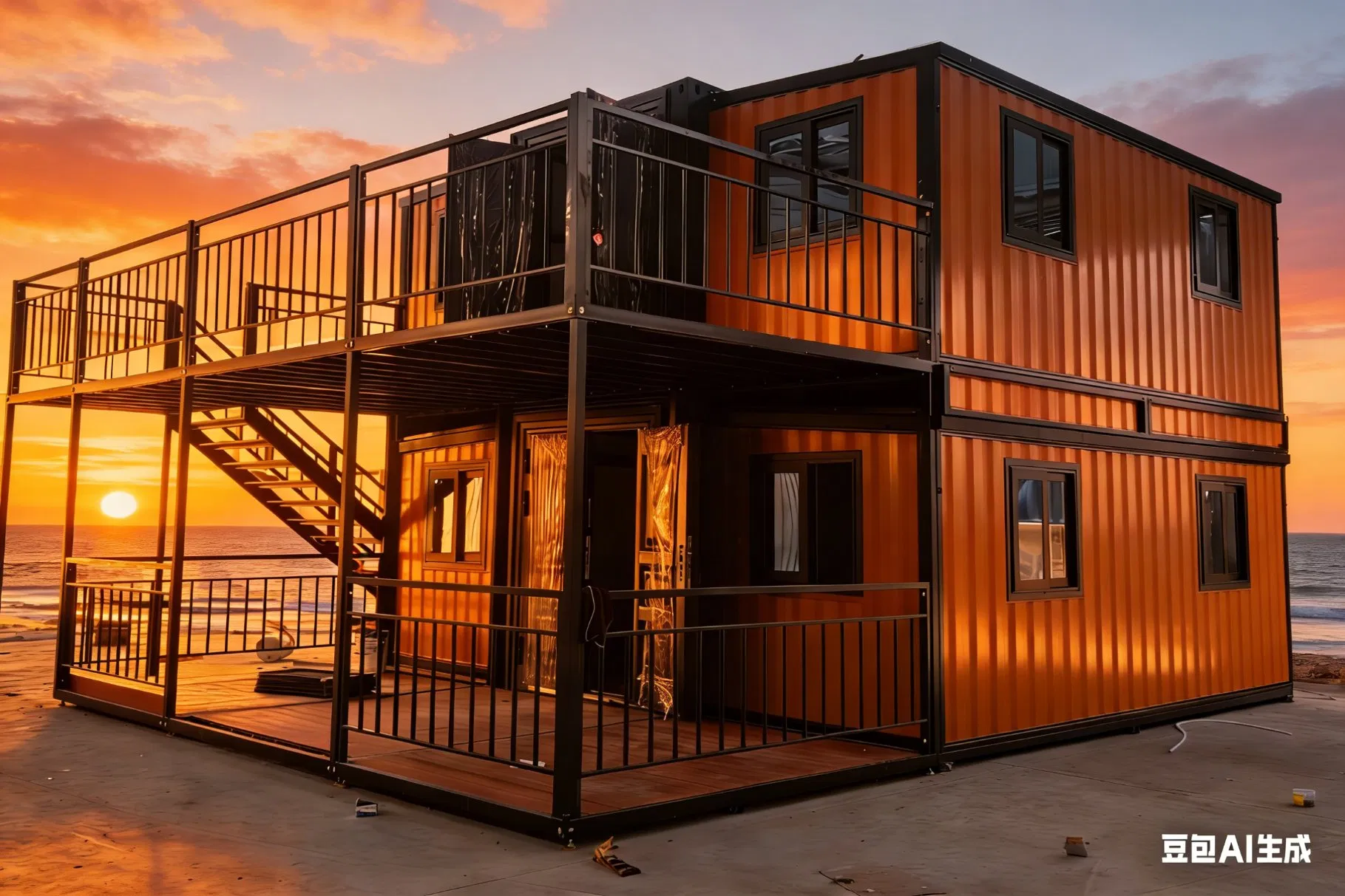 . Versatile Expandable Home Office with Quick Installation and Solar Compatibility