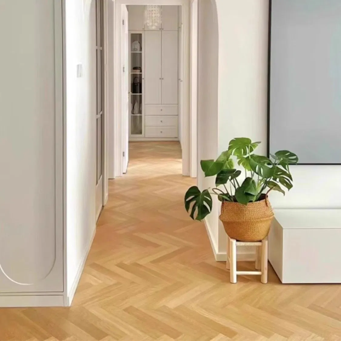 Senior Living Anti-Slip Spc Flooring for Nursing Homes