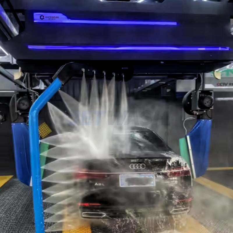 Touchless Car Washing Machine Automatic Car Wash for Senior Living Communities - Easy Access, Unattended &amp; Reliable