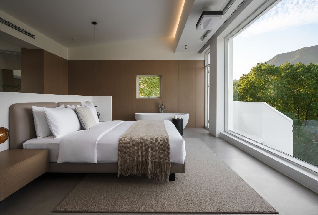 Modern Design Customized Hotel Bedroom Furniture Sets 4-5 Star Hotel Resort Villa Furnitures Contract Furniture