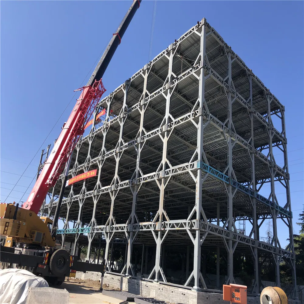 Multi Floor Modern Design Steel Structure Prefabricated Building Office