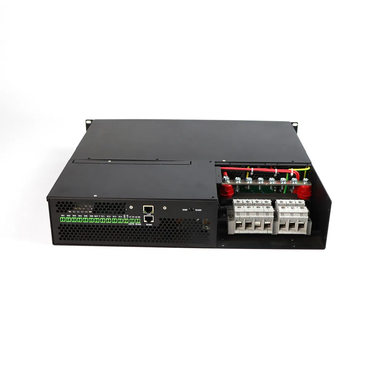 Bvt Rack Mount DC Power Supply 24VDC 1.8kw Rectifier 60A Embedded Rack Mounted Rectifier Modular Rack Telecom Rectifier System