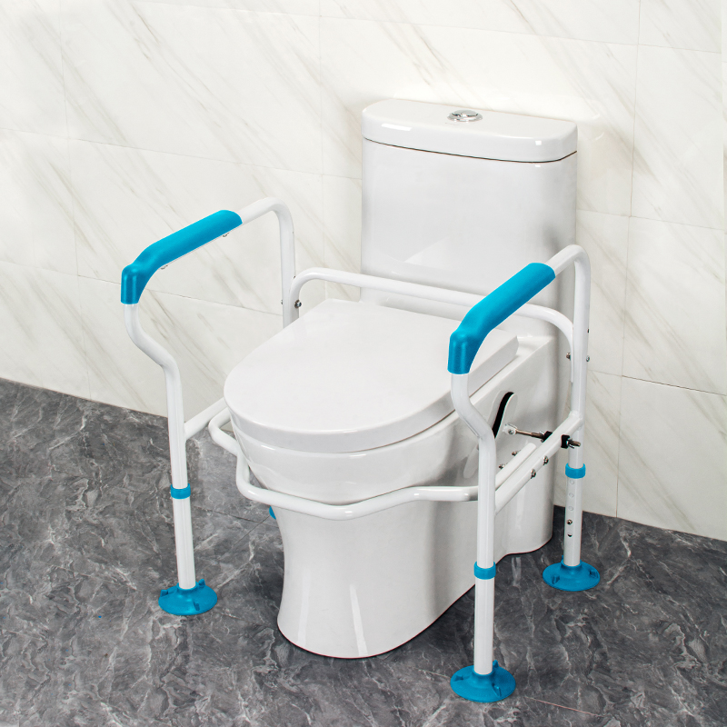 Dinglian Dl-2015 Fall Prevention Heavy Duty Toilet Safety Frame Heavy-Duty Commode Support for Senior Living