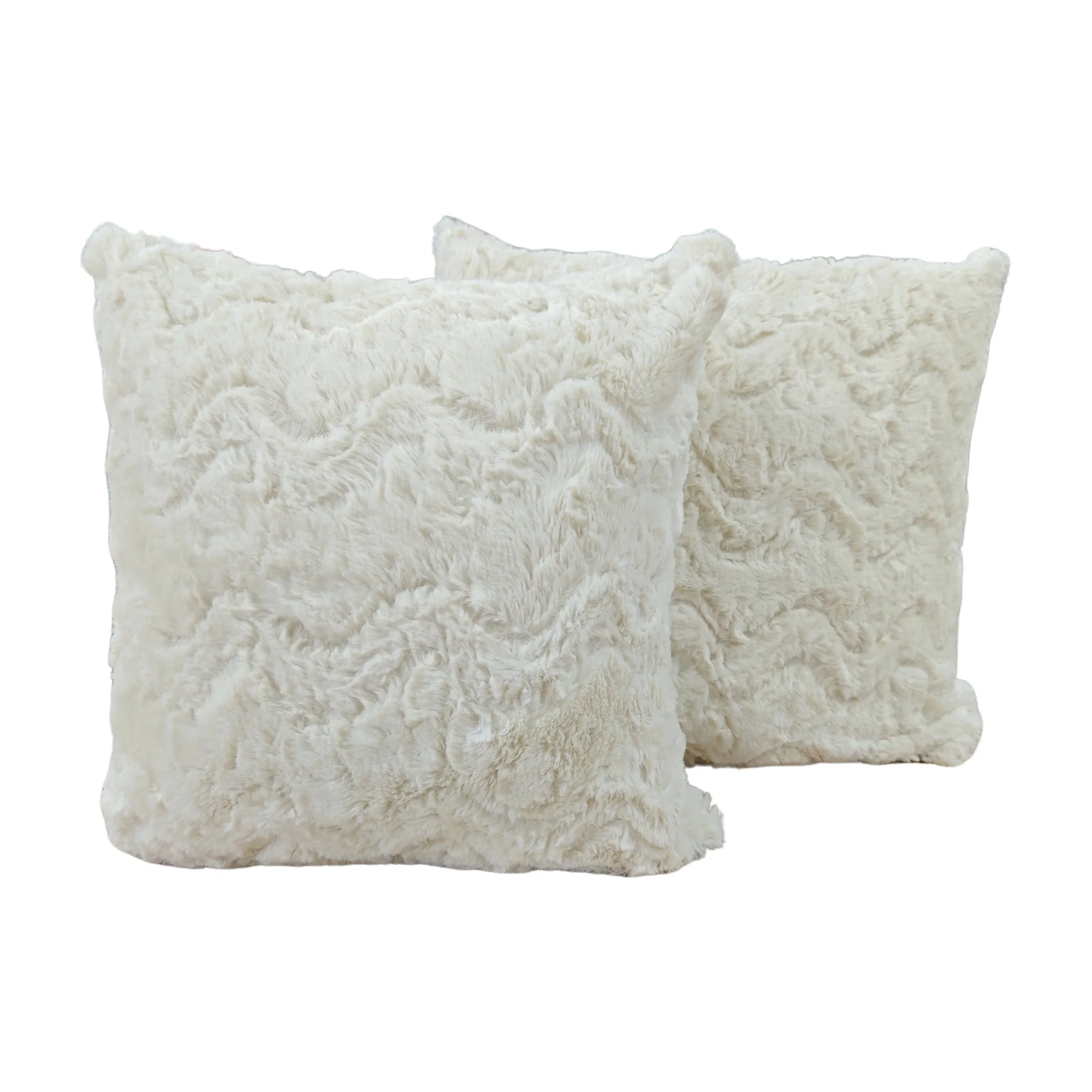 Modern Luxury Senior Beige Sofa Pillow Suitable for Living Room Hotel Model Room Home Decoration Pillow Cushion Cover