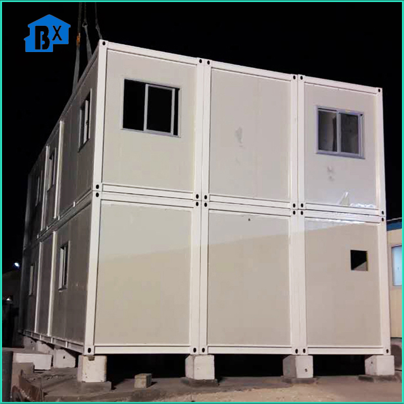 Adaptable Temporary Shipping Prefabricated /Prefab Container Office with Engineer-Directed Installation