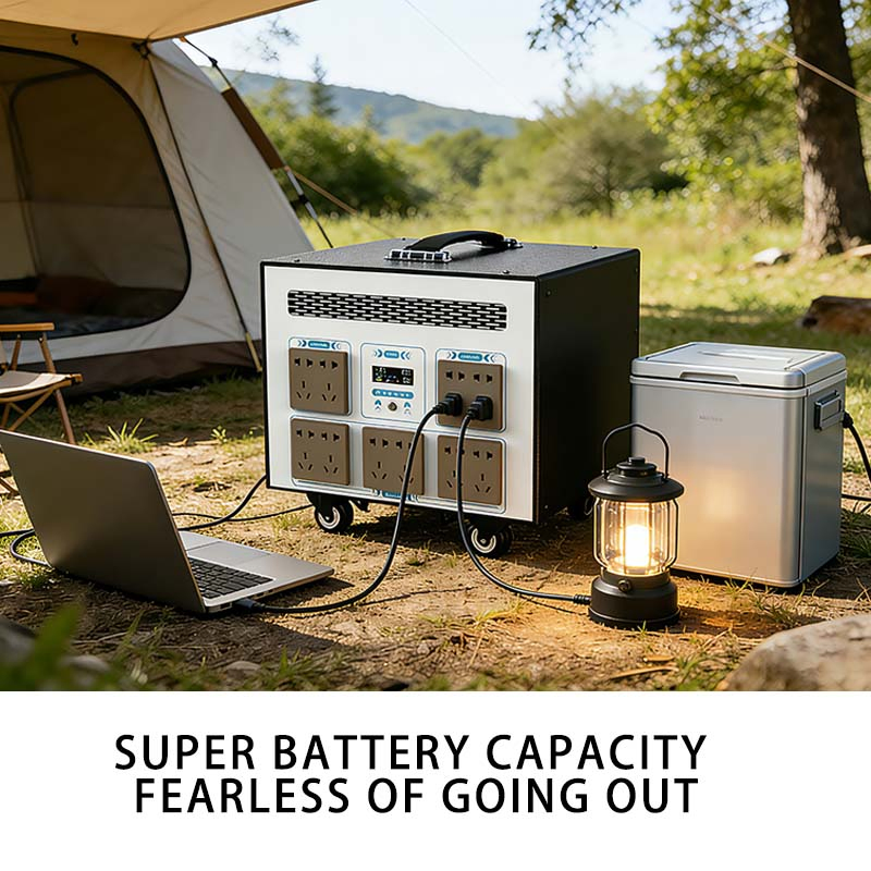 Solar Generator Kit with 2700wh for Emergency Backup Power and Outdoor Operations Power Supply