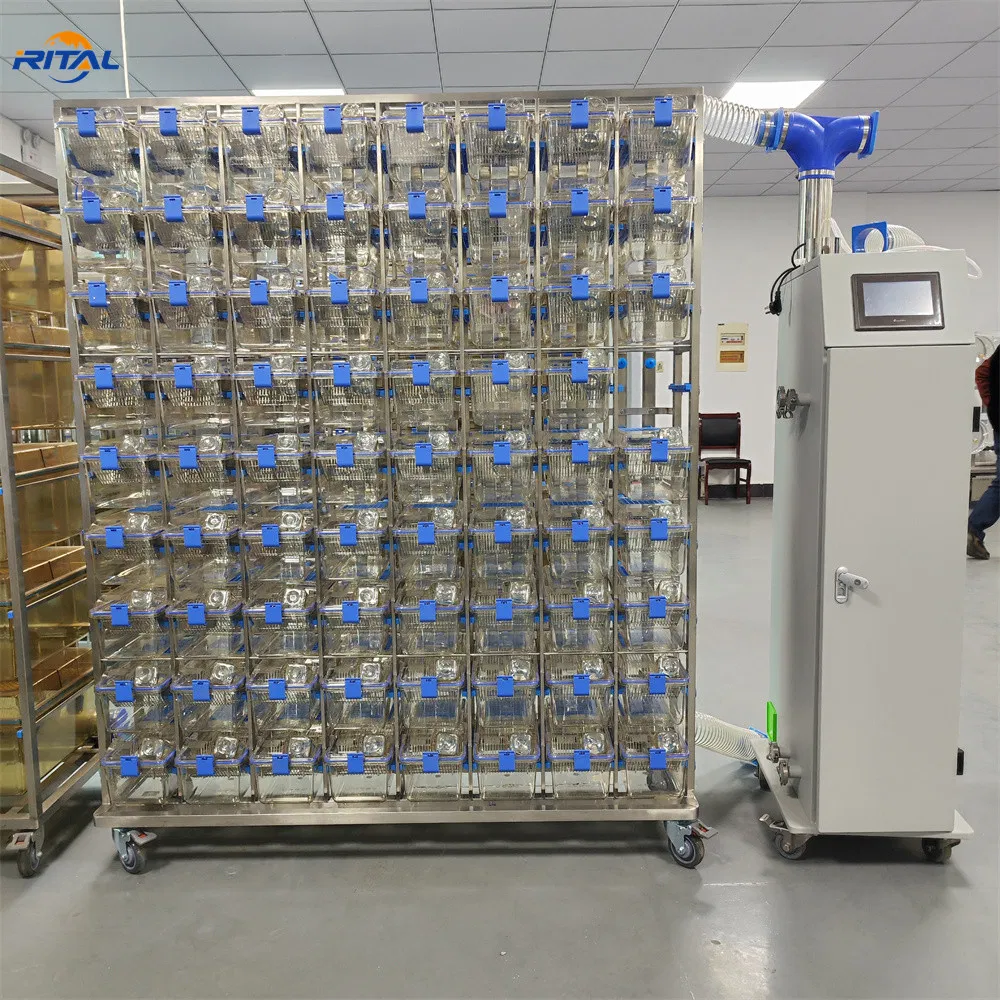 Lab Rat Ivc System Animal Individually Ventilated Cage Ivc with Rack