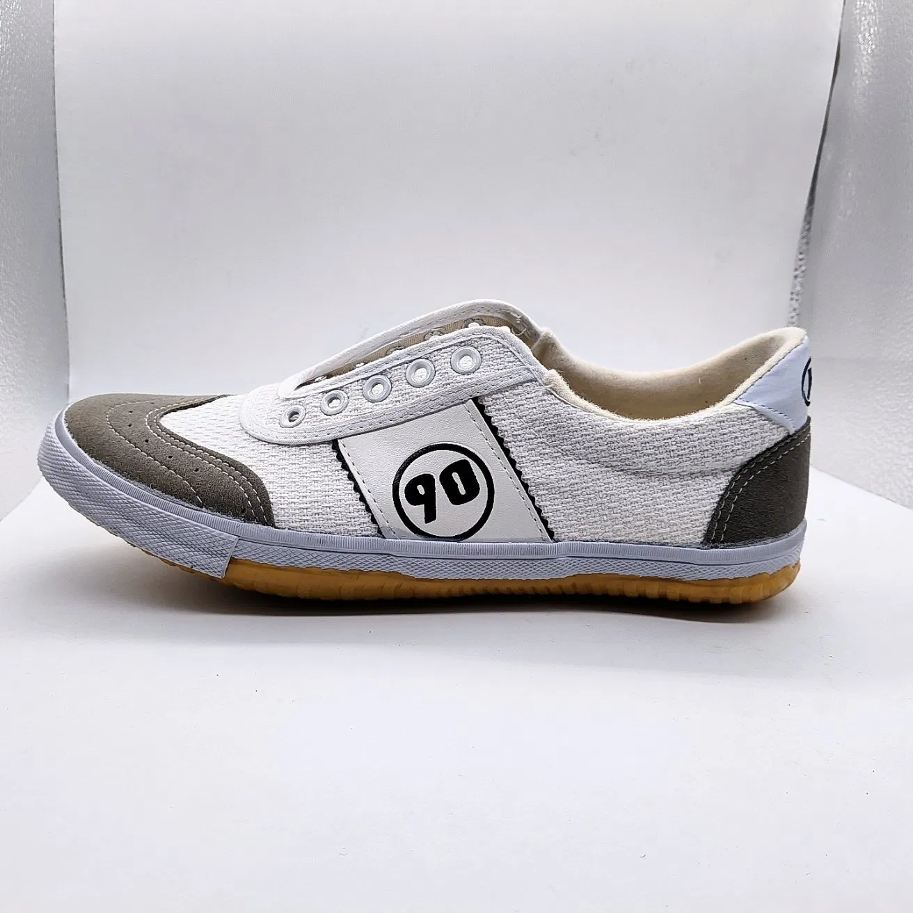 Sports Outdoor Work Lightweight Vulcanized Breathable Canvas Leisure Rubber Sneakers