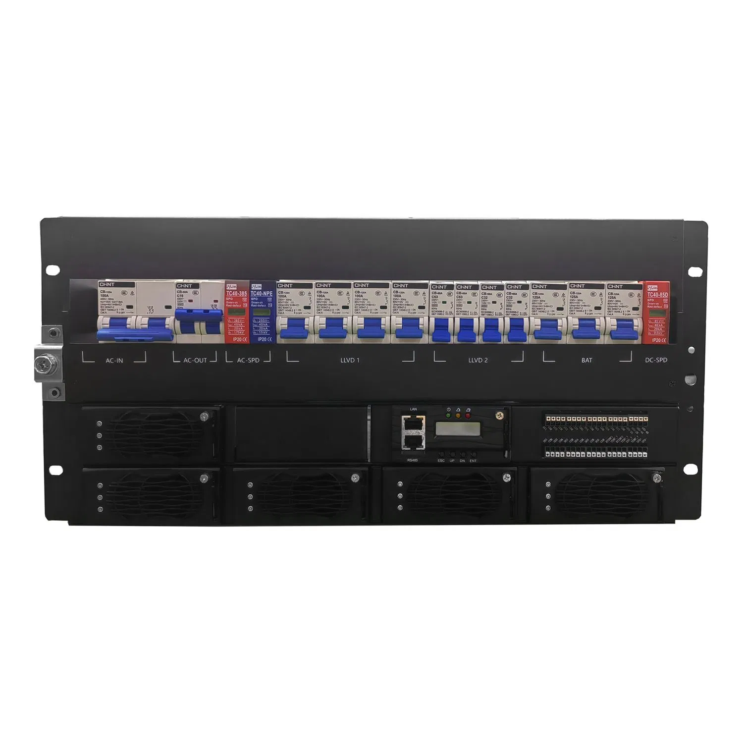 48V 18kw 19 Inch Rack Mount Rectifier System