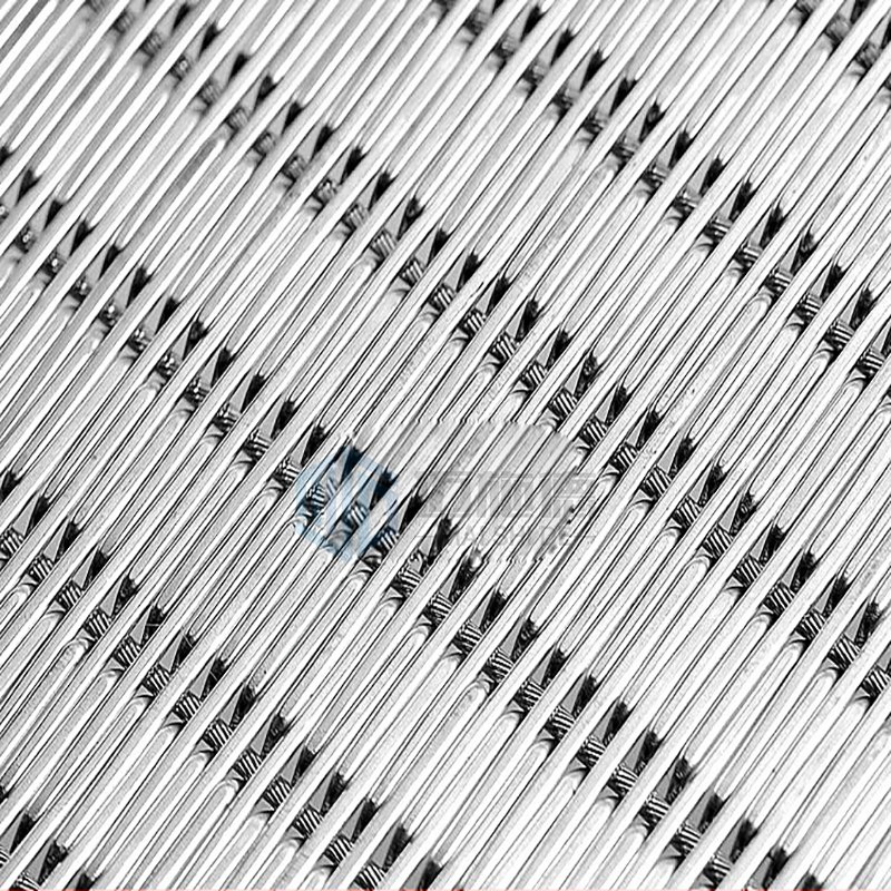 Durable Customized Facade/ Cladding Wall Exterior and Interior Outdoor Metal Stainless Steel Security Flexible Spiral Woven Decorative Architectural Wire Mesh