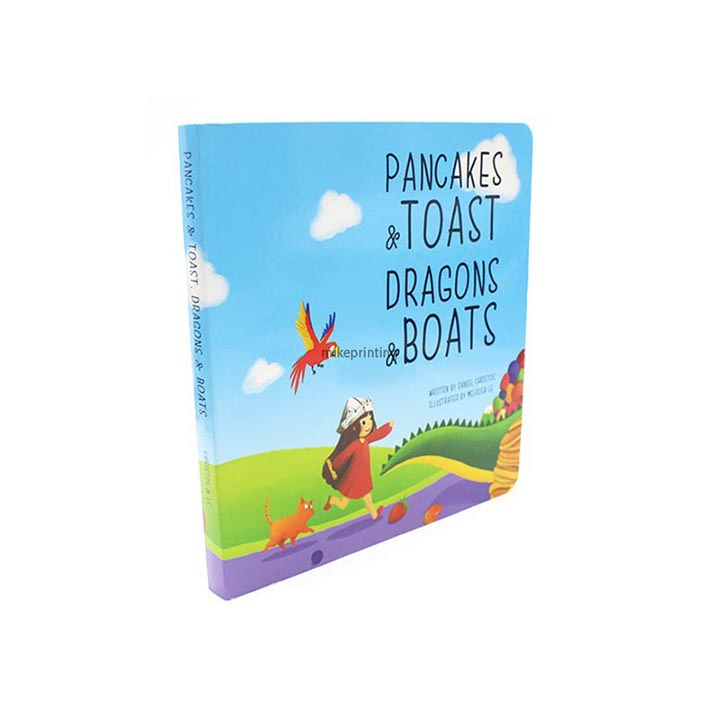 Kid Educational Story English Books Printed Custom Hardcover Children Board Book