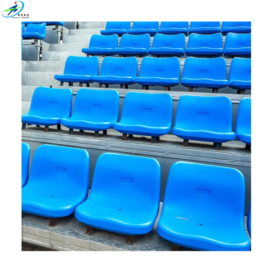Anti-Aging Factory Price Ergonomic Design Non-Toxic PP Eco-Friendly Anti-UV Stadium Grandstand Seating Fixed Seating