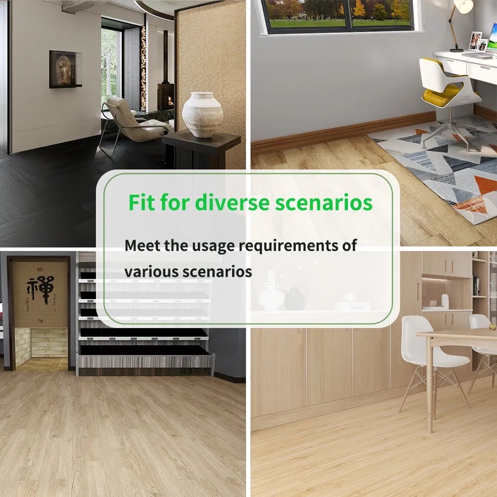 Senior Living Anti-Slip Spc Flooring for Nursing Homes