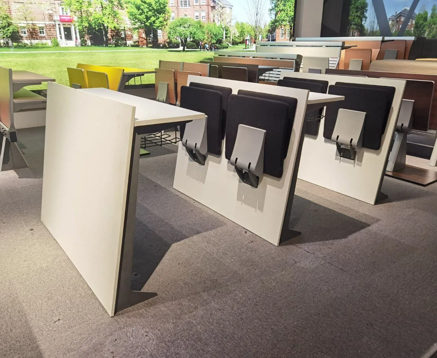 Educational University Conference Seminar Lecture Hall College Classroom Student School Furniture