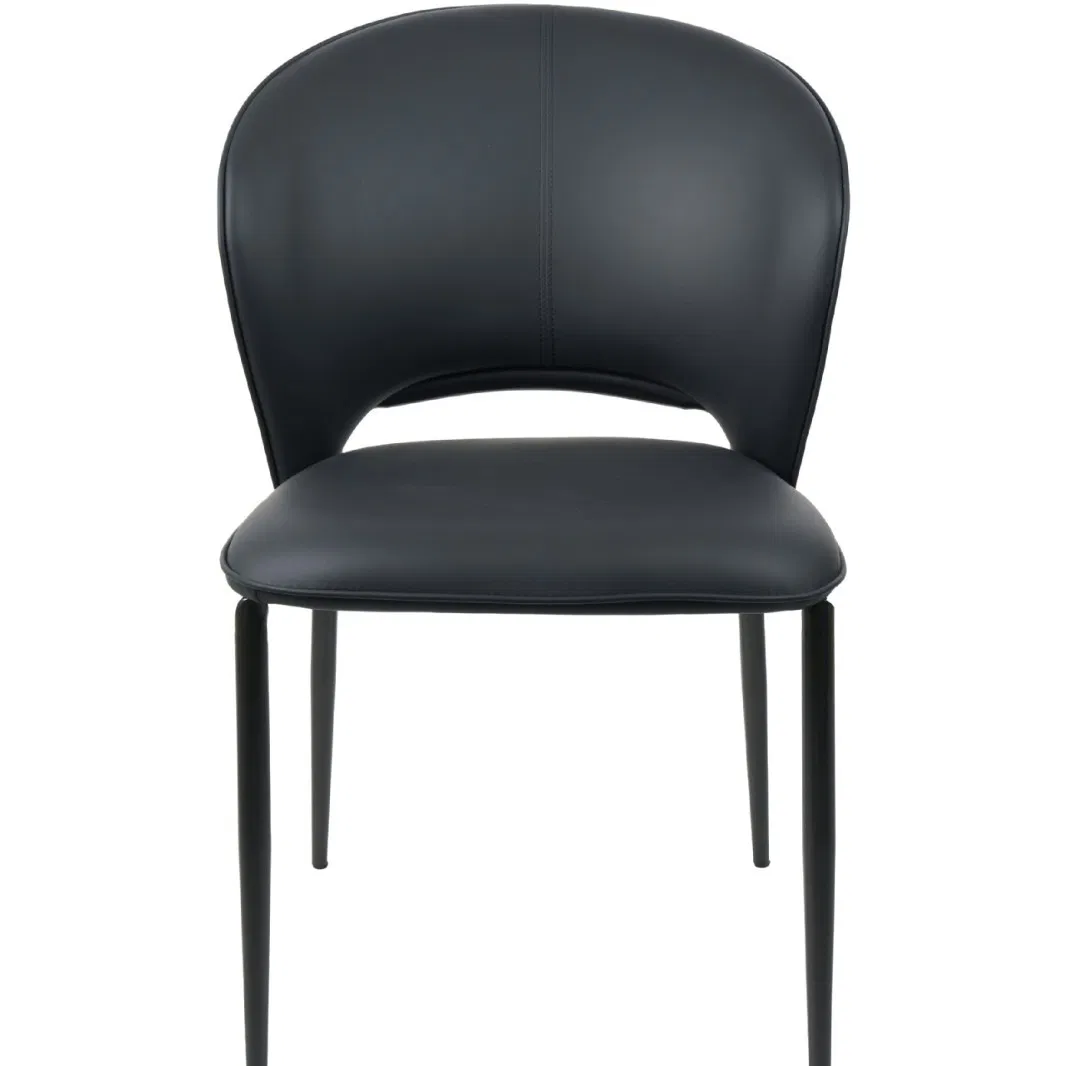 Modern Minimalist Nordic Senior Designer Study Bedroom Living Room Restaurant Leather Light Luxury Dining Chair