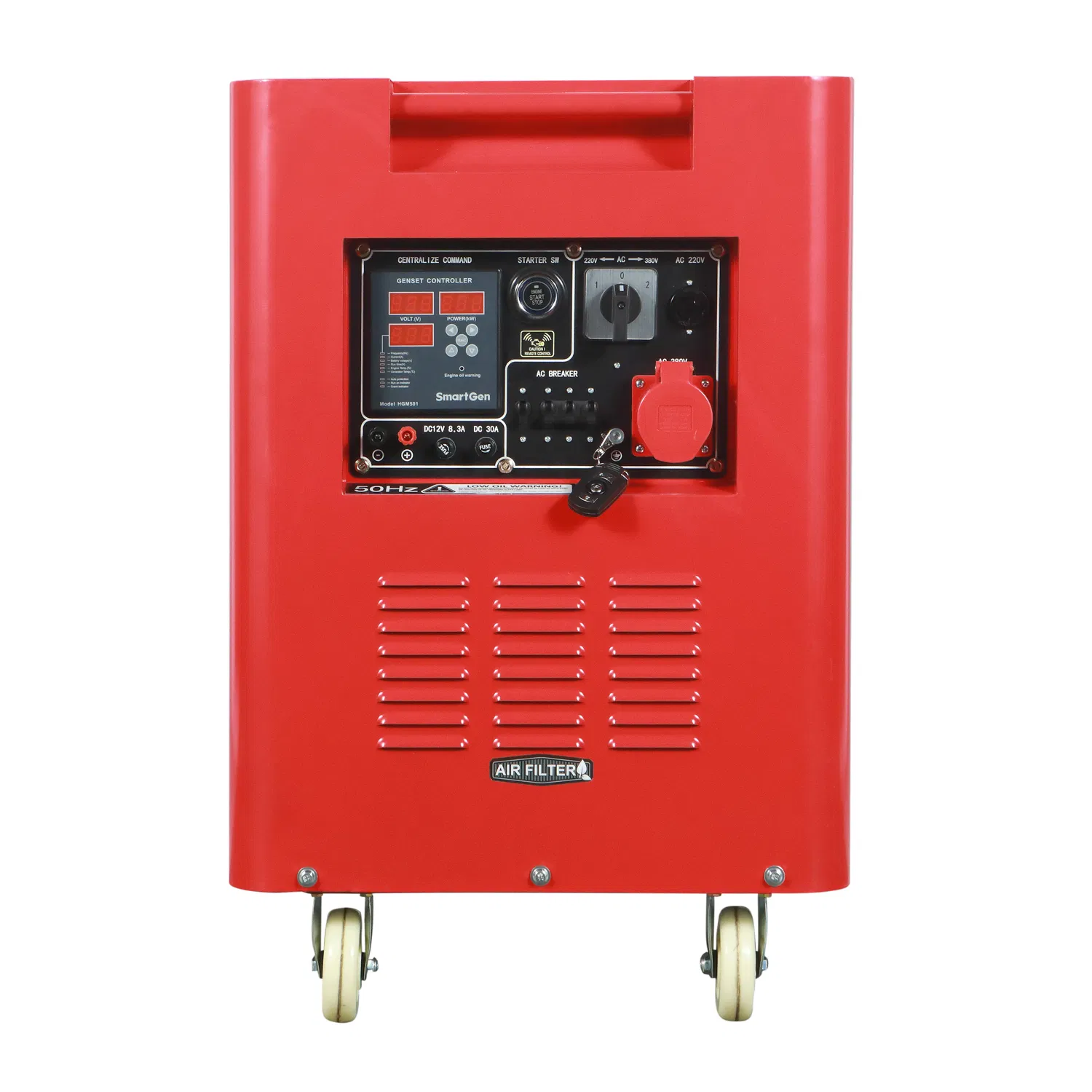 Air Cooled Equal Power 8.8KW Silent Diesel Generator for Outdoor Electricity Supply