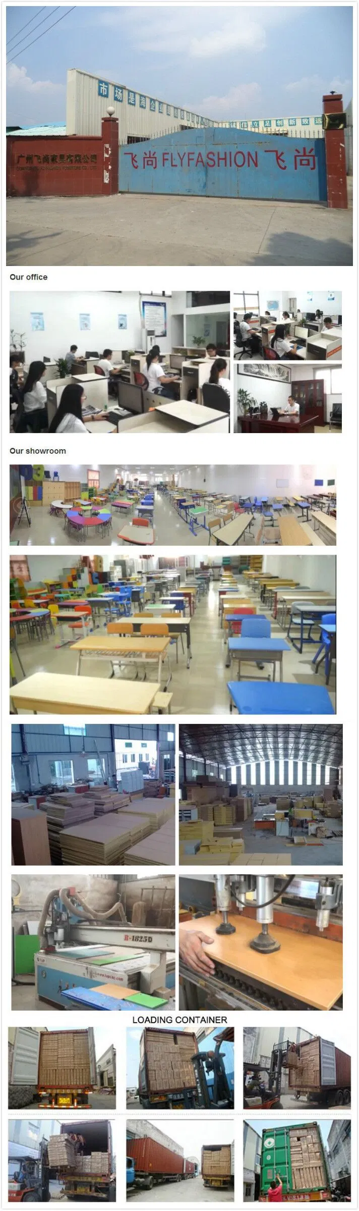 Classroom Furniture Production Details