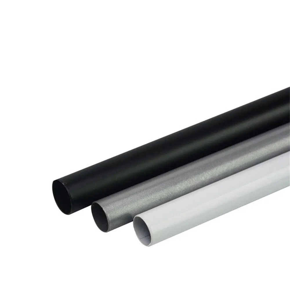 Custom Curtain Rod Accessories Metal Curtain Poles Pipes Aluminium Tube Track