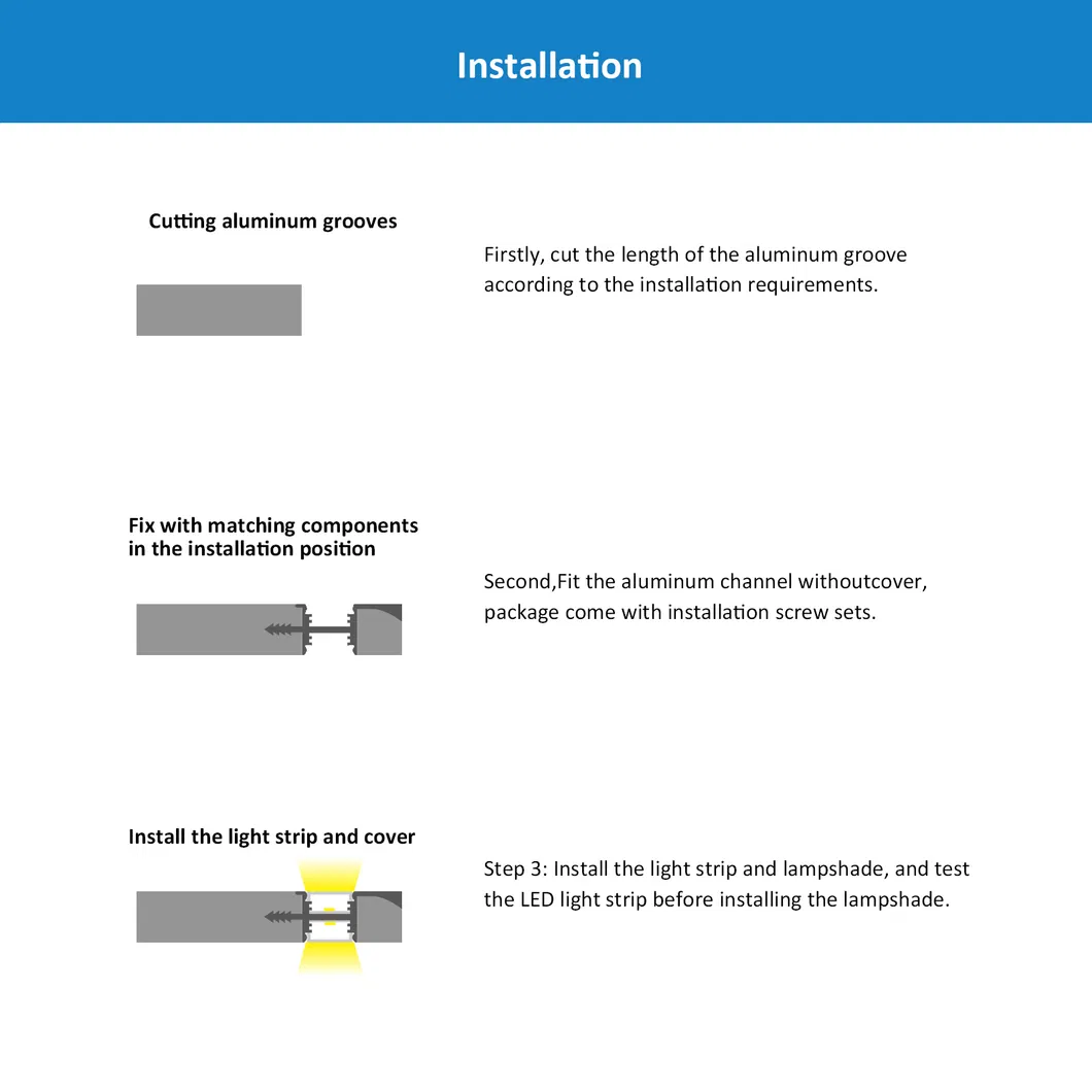 Premium Recessed LED Channel System