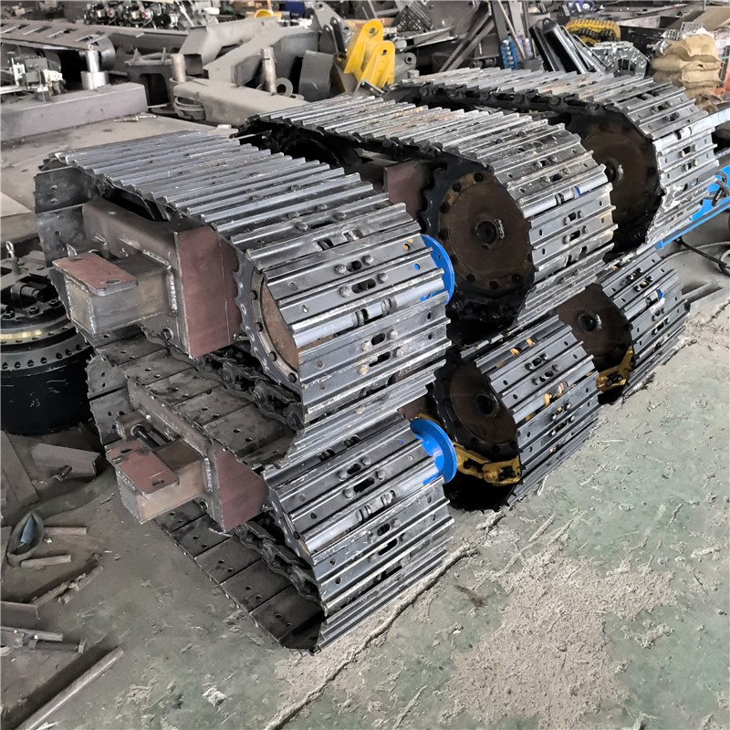High-quality Steel Track Undercarriage with High Load Capacity 20-42 Ton and Strong Traction