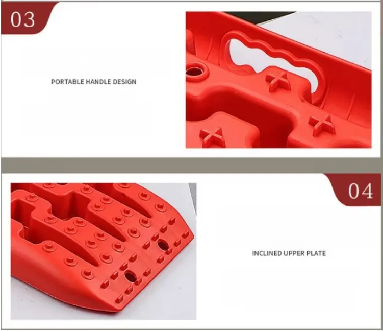 Car Vehicle Wheel Escape Tire Traction Boards off Road Rescue Recovery Tracks