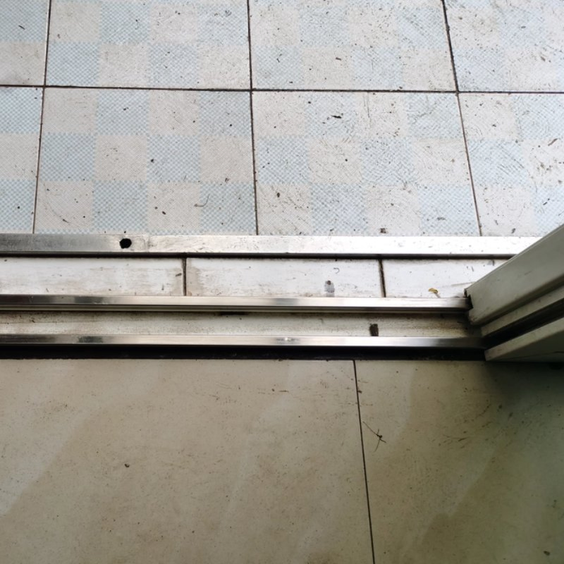 High-Strength Stainless Steel U-Shaped Groove Glass Door Track Stainless Steel Decorative Profile