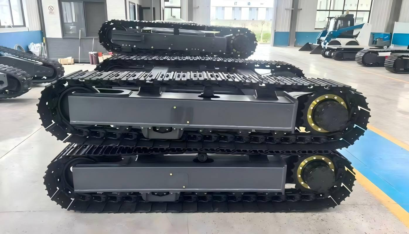 Customized Heavy-duty Tracked Robot Chassis Track System Suitable for Engineering Machinery Tracking Platform