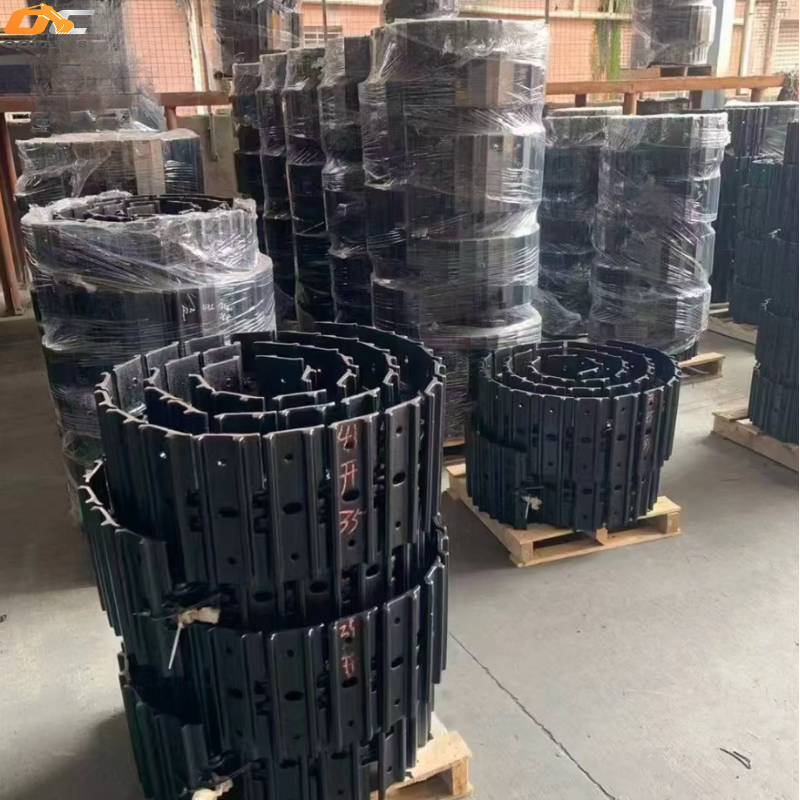 OC PARTS Mini Tracked Chassis Excavator Undercarriage Track Steel Track Assembly For Kubota Carter Komatsu Hyundai Hitachi