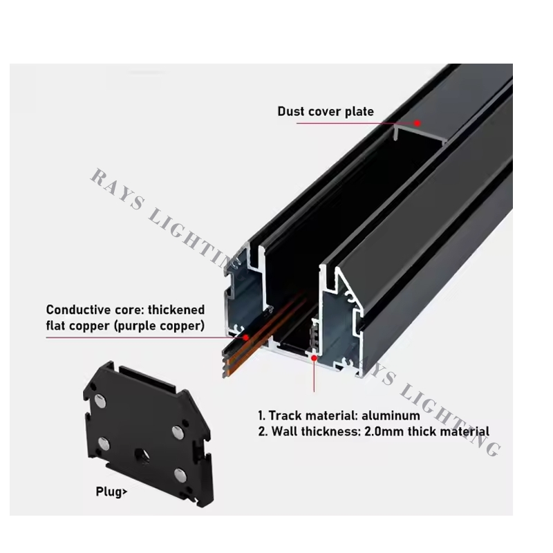 48V Magnetic Track Fabric Stretch Ceiling