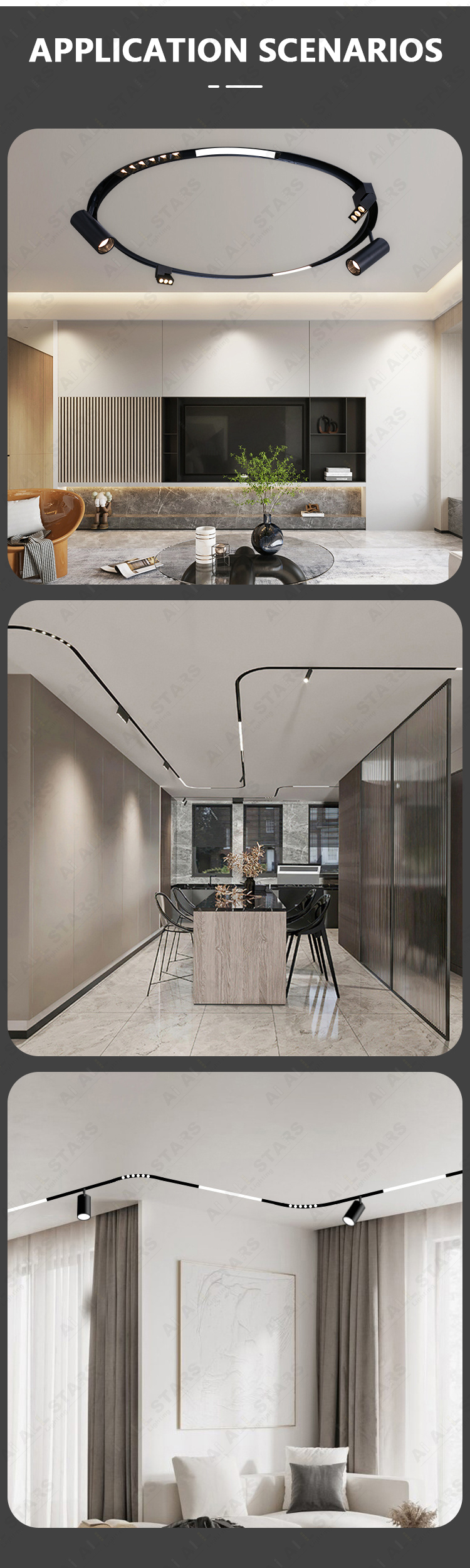Track Light Application