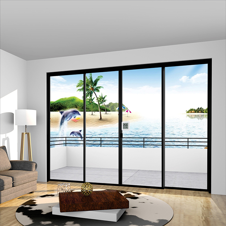 2+1 Double Opening Linkage Door Magnetic Levitation Smart Security Sliding Control System