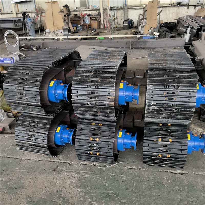 High-quality Steel Track Undercarriage with High Load Capacity 20-42 Ton and Strong Traction