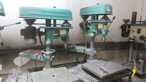 Drill machine used in Ranko Power manufacturing operations