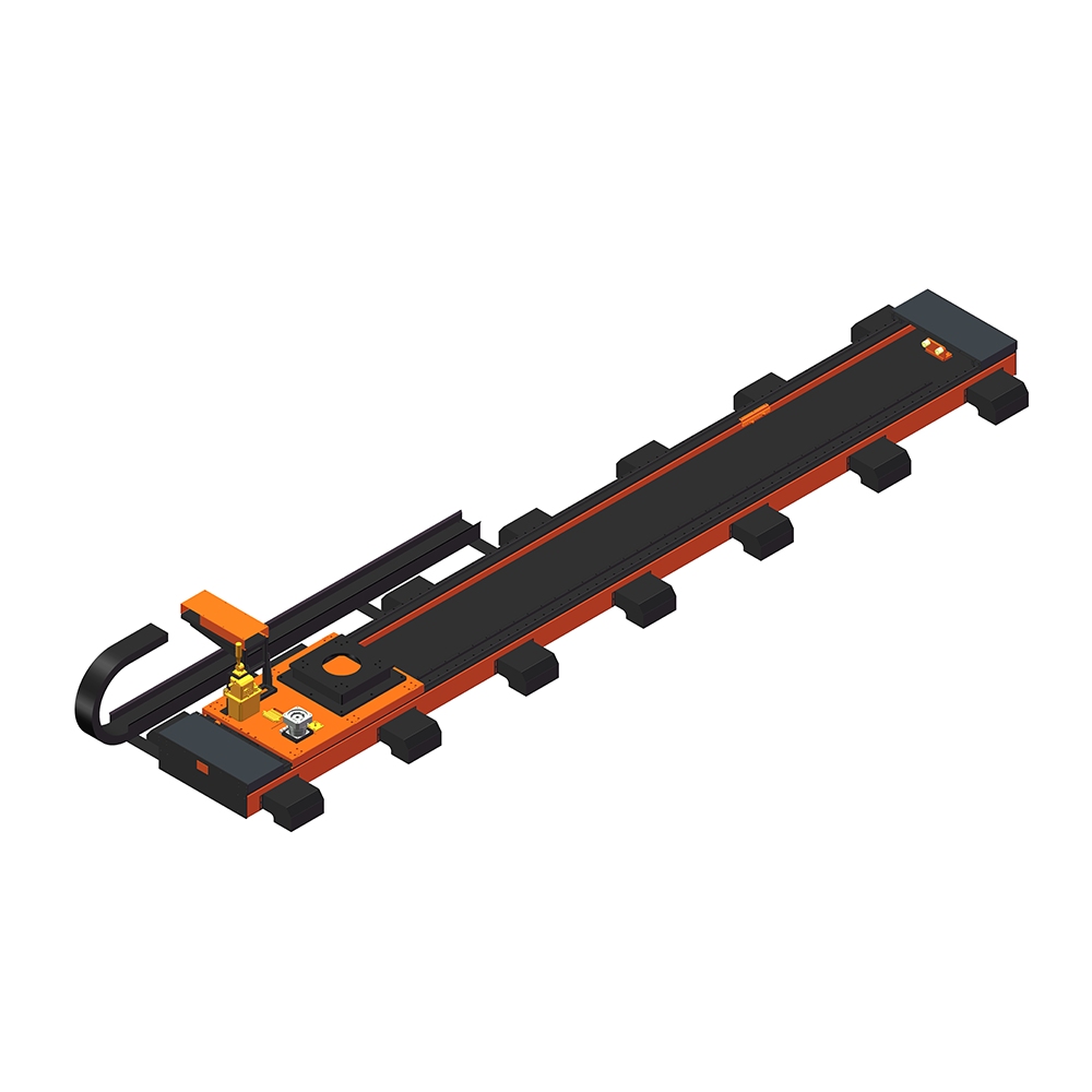 High Productivity Industrial Column Robot Safe Output Linear Semi Enclosed Ground Track Welding Robot Track 2 kW 1500kg