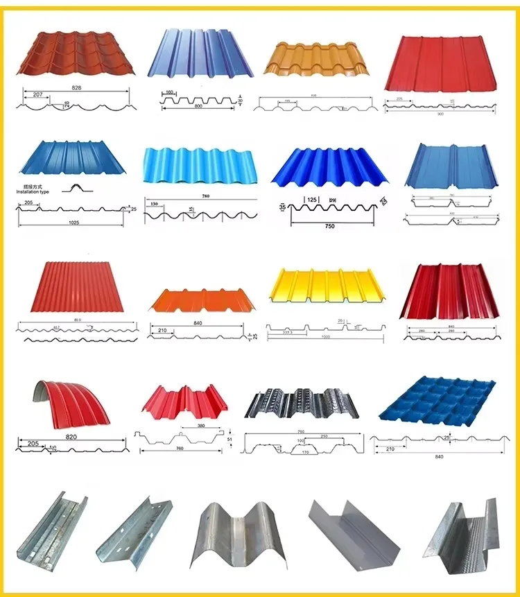 Light Steel Keel Profile Metal Stud and Track Roll Forming Machine C U Channel Steel Framing Production Line