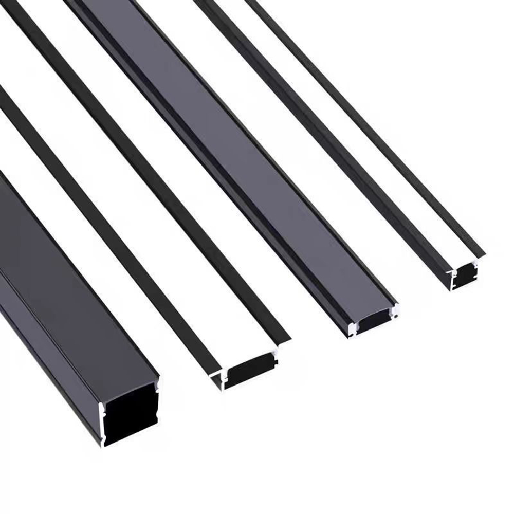 Custom LED Aluminum Profile For LED Strip Light Housing Surface Recessed Mount High Quality LED Track With PC Diffuser Cover