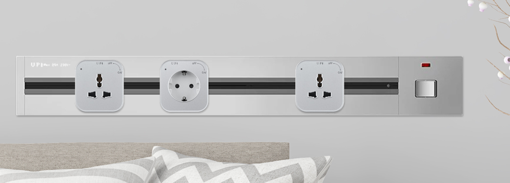 Movable DIN Rail Power Socket Features