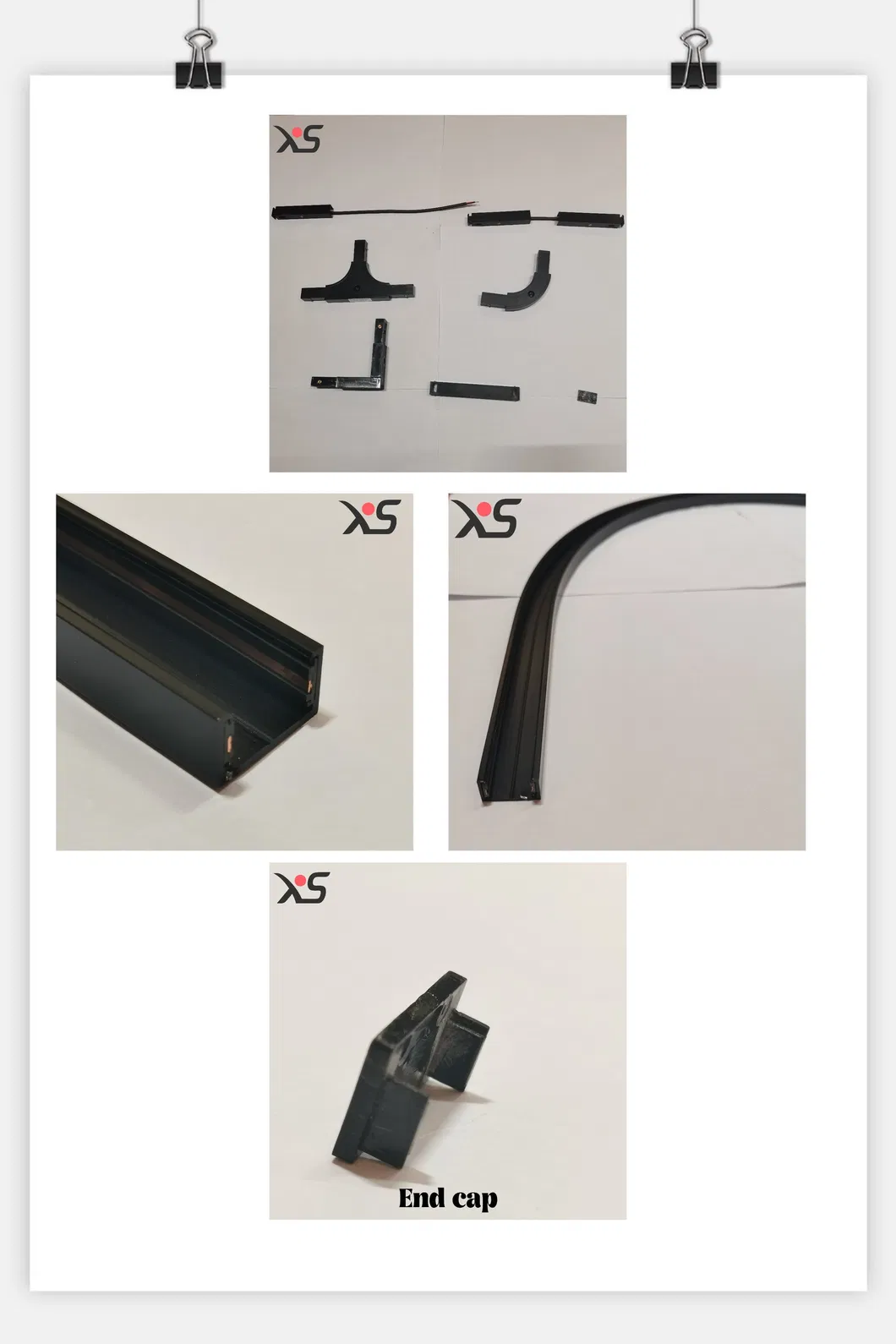 Aluminum Magnetic Track Rail
