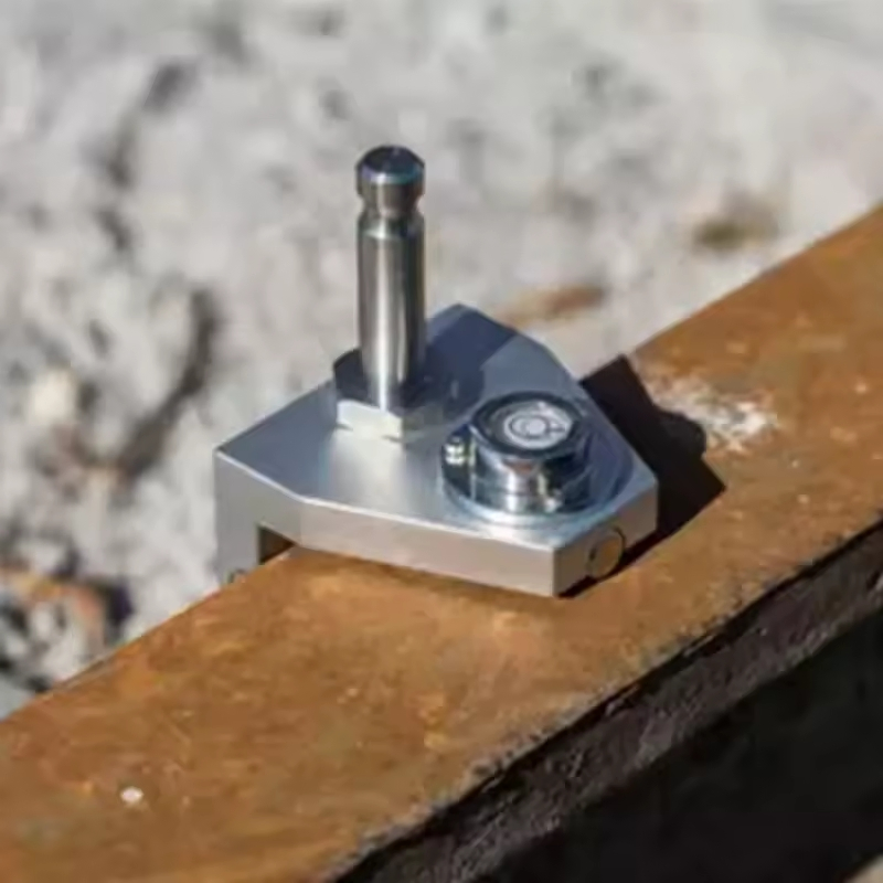 Magnetic Monitoring Prism Mount for Track Maintenance Work
