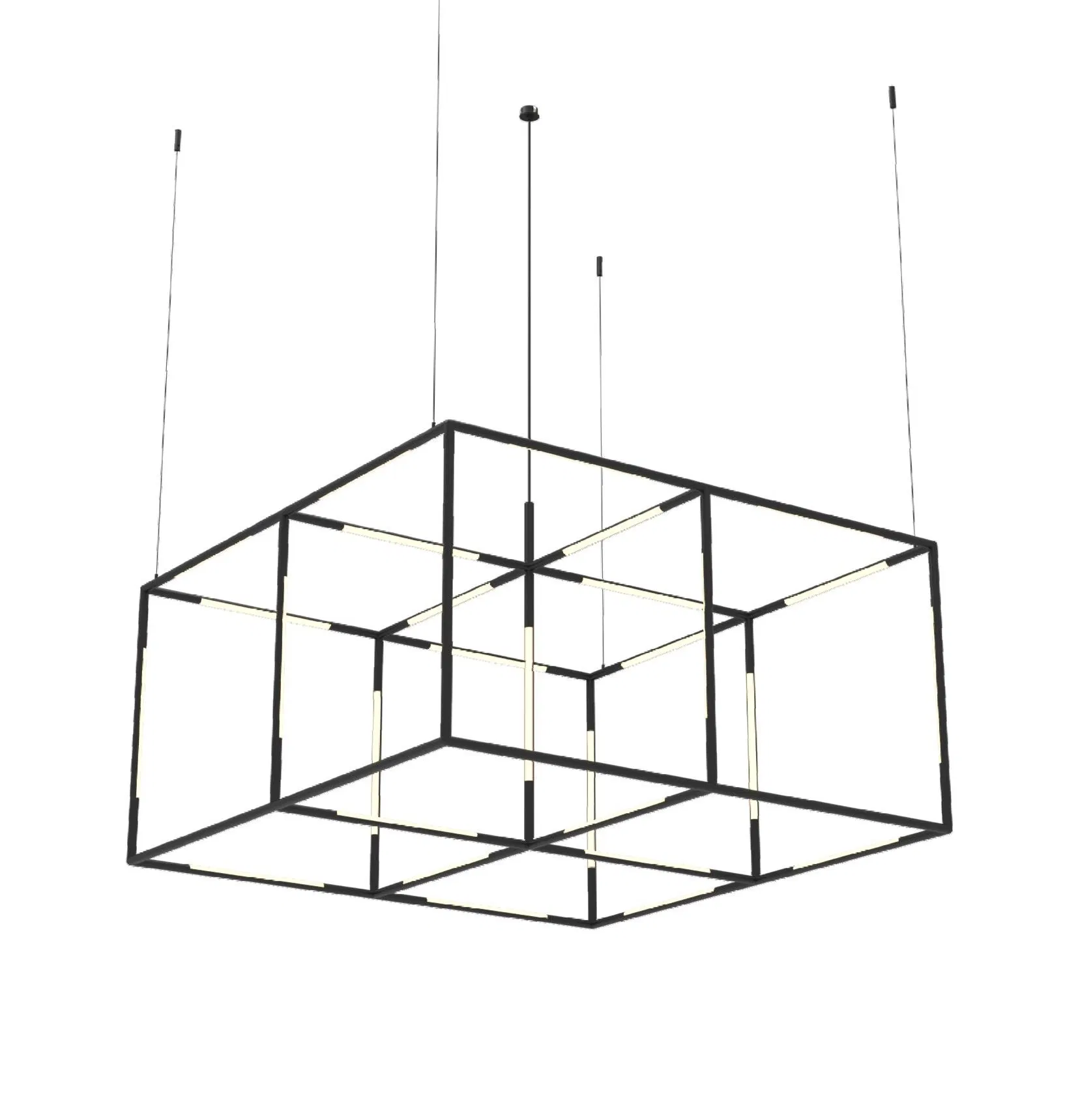 Versatile Rod System Light for Elegant Spaces and Ambiance