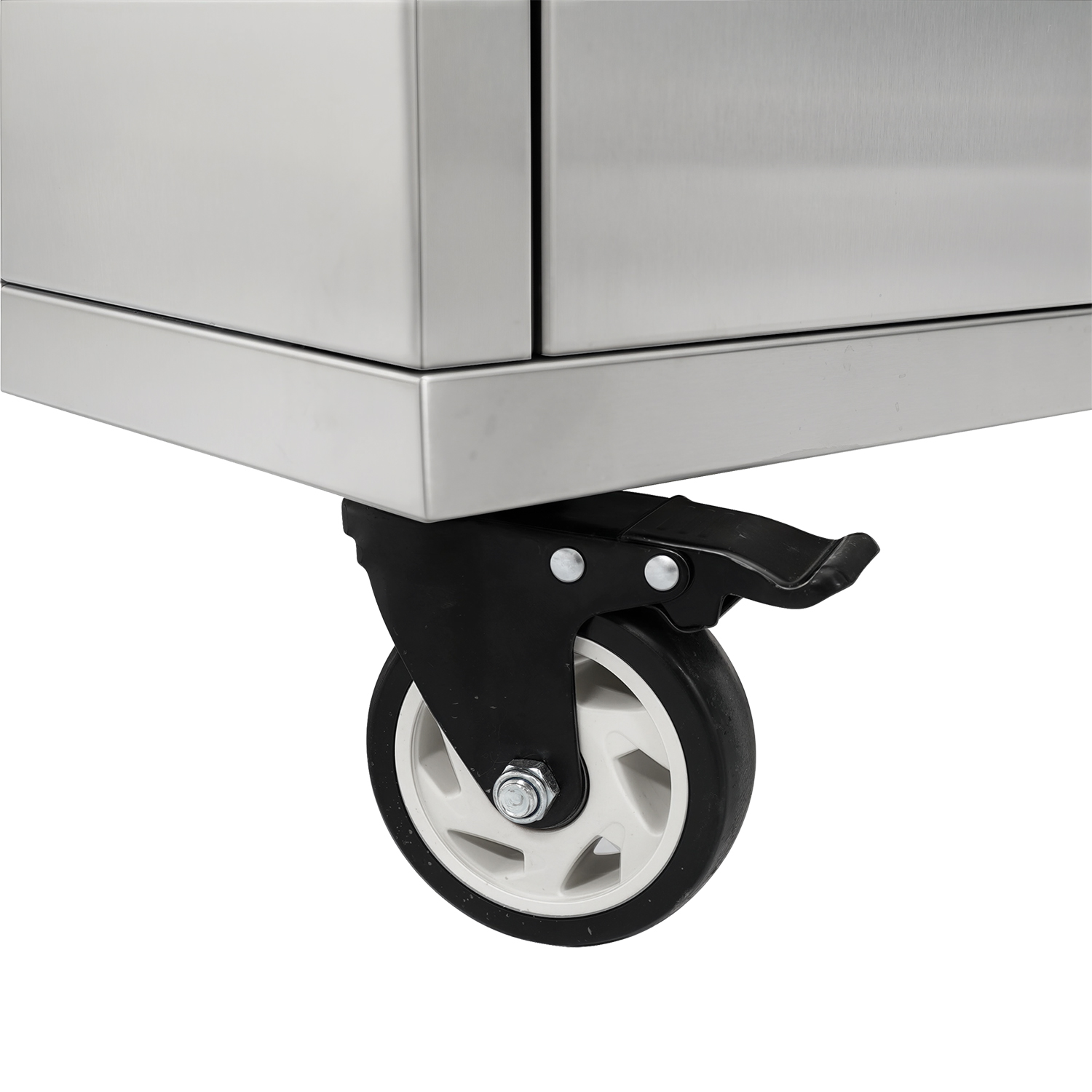 Commercial Kitchen Equipment Stainless Steel Mobile Sink Station with Splashguard Backsplash for Outdoor Catering Events